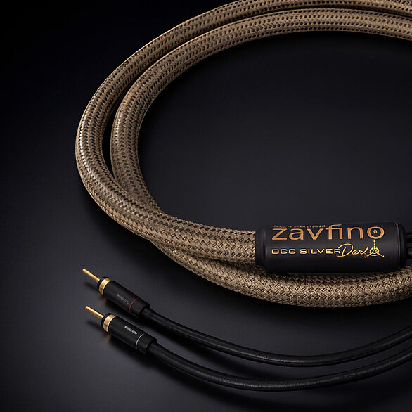 Zavfino Silver Dart 2x2,5 Meter Lautsprecherkabel Zavfino Silver Dart 2x2,5 Meter Lautsprecherkabel