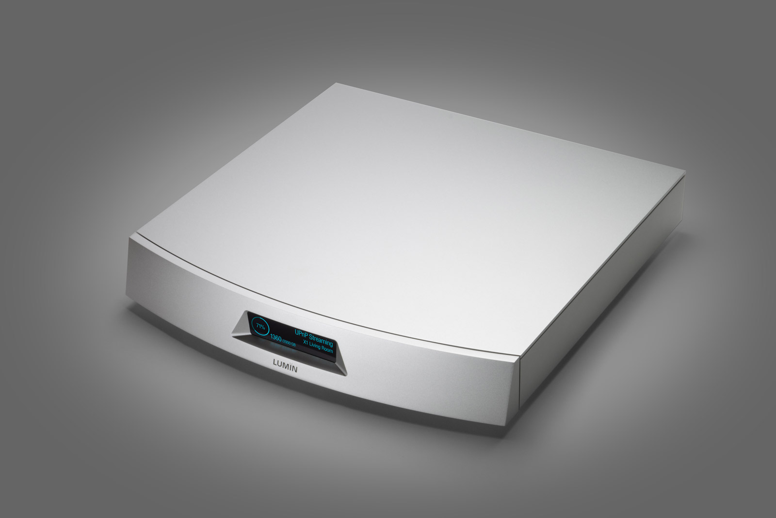LUMIN-L2-Silver-level3-facing-left Lumin L2 Musikserver und audiophiler Switch