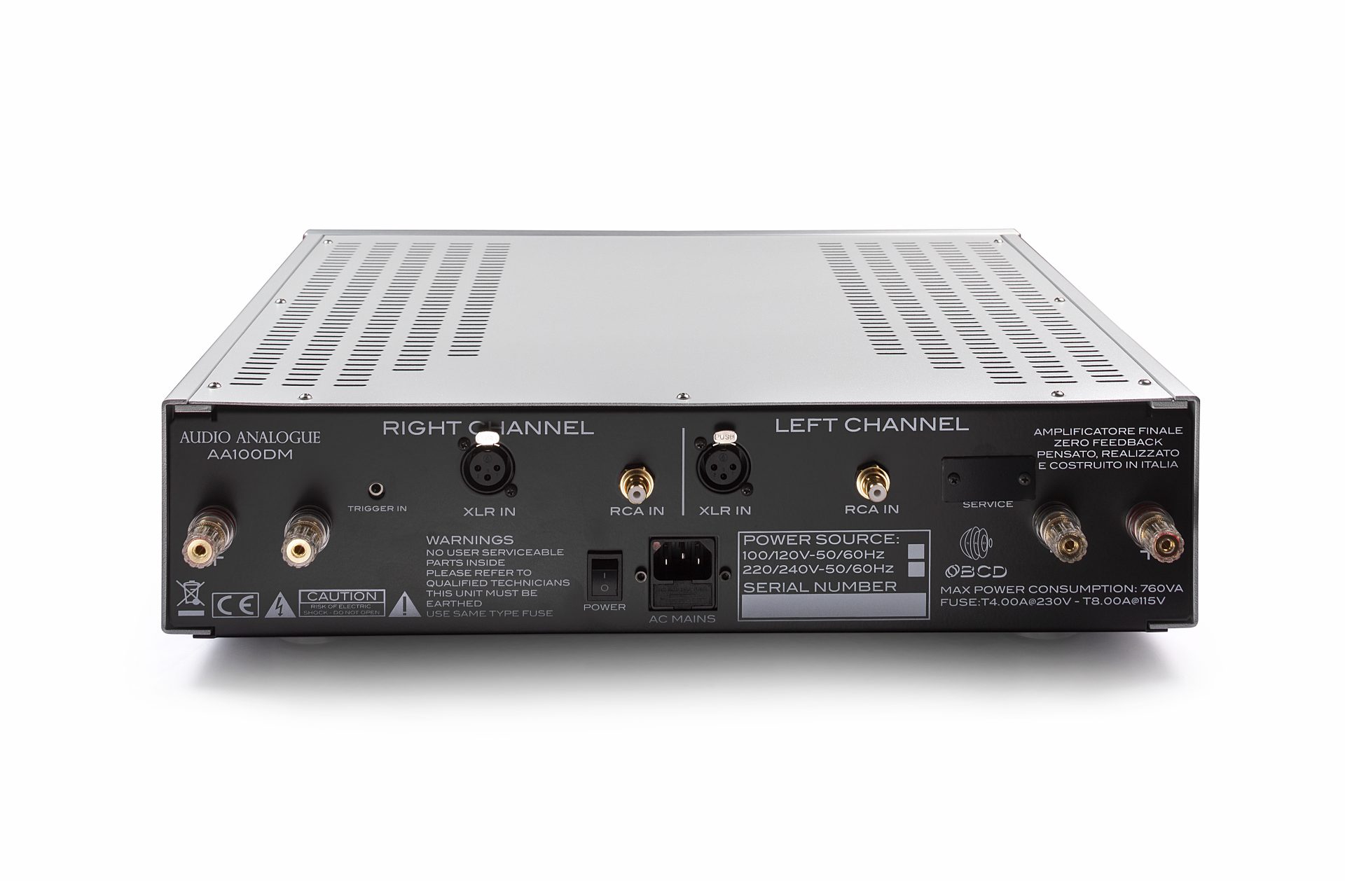 AUDIO ANALOGUE PureAA AA100DM Endstufe AUDIO ANALOGUE PureAA AA100DM Endstufe