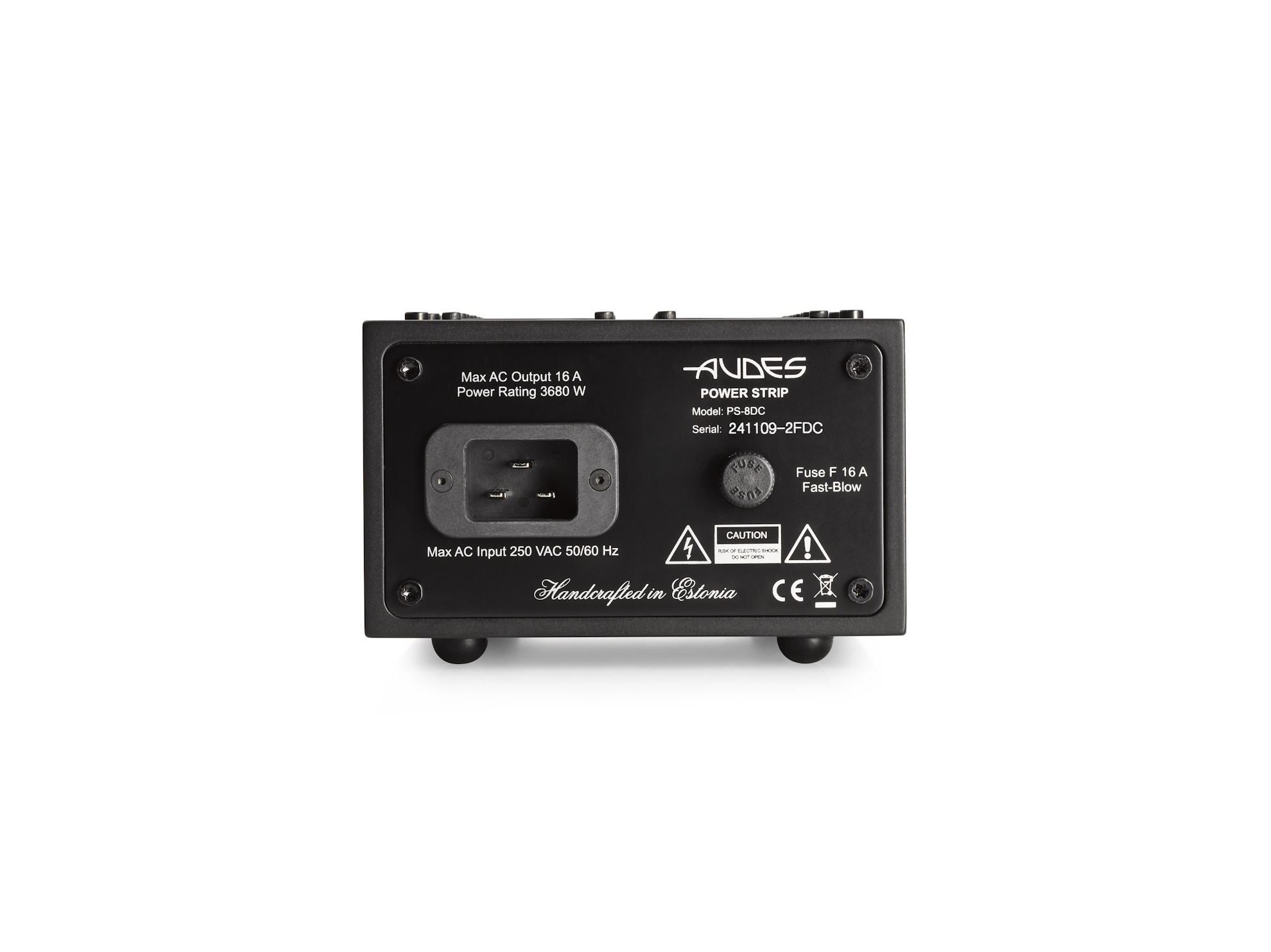 Audes PS-8 Steckdosenleiste mit DC Blocker