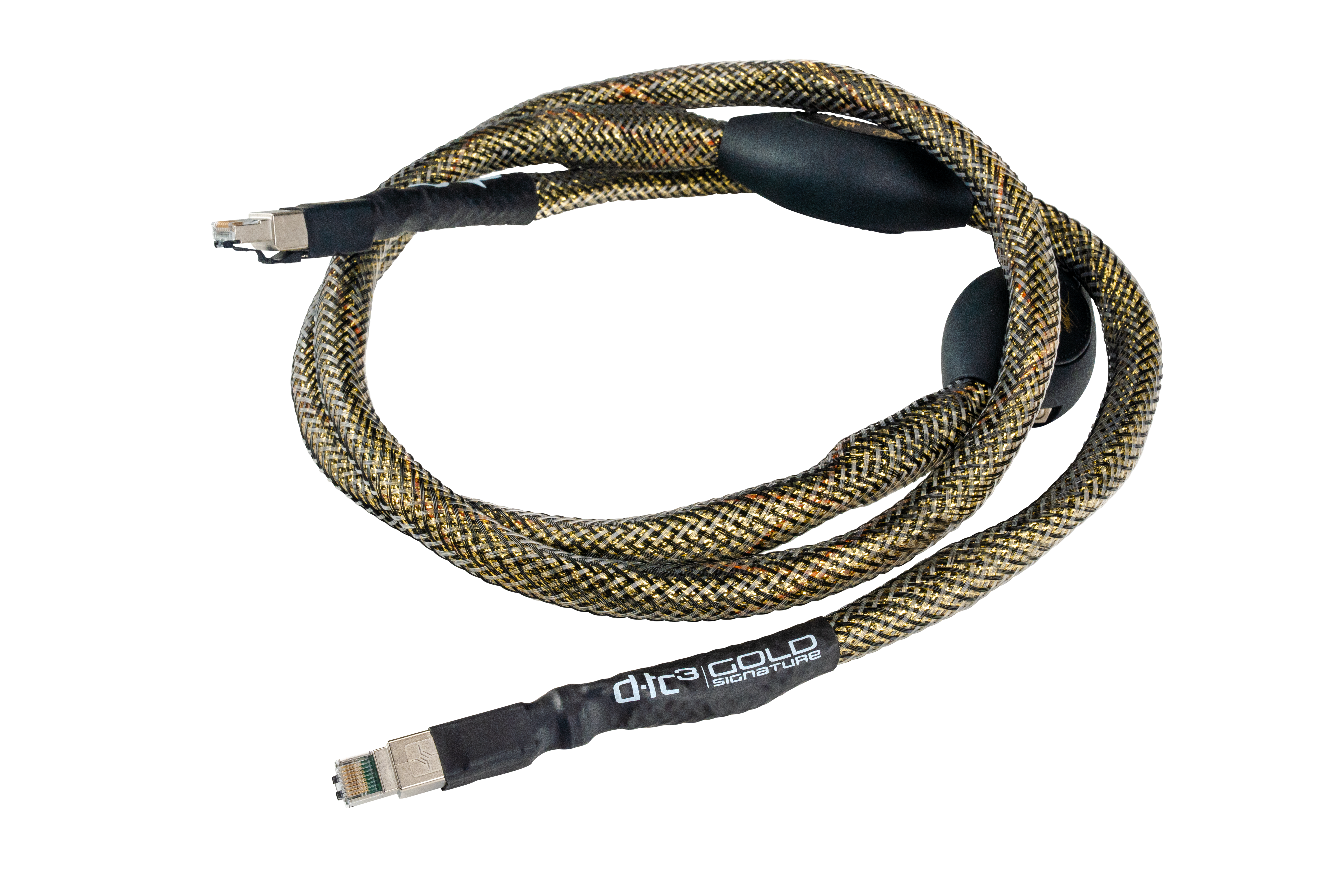 Ansuz Digitalz LAN D-TC3 GOLD SIGNATURE Netzwerkkabel