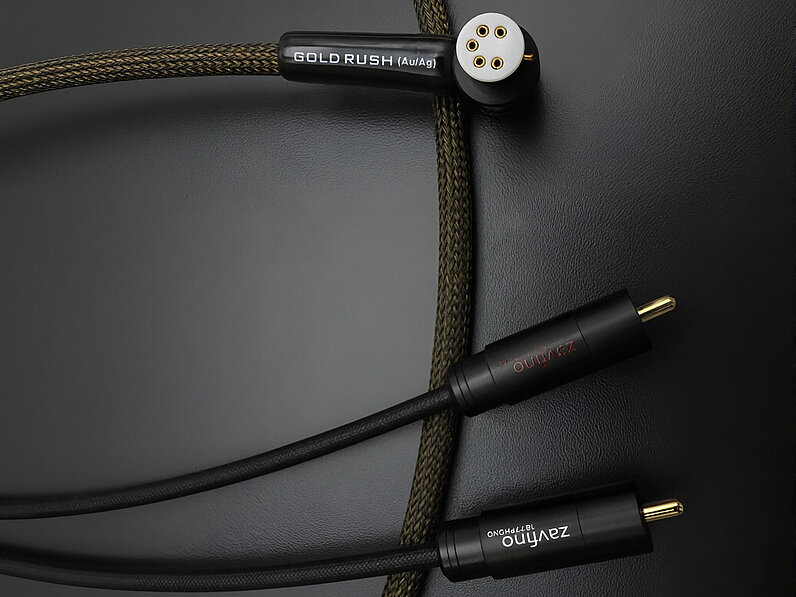 Zavfino GoldRush 1,5m Tonarmkabel 