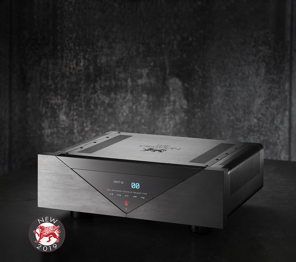 ESSENCE_PRE_Badge2019-1 The Gryphon Essence Preamplifiier / Vorverstärker