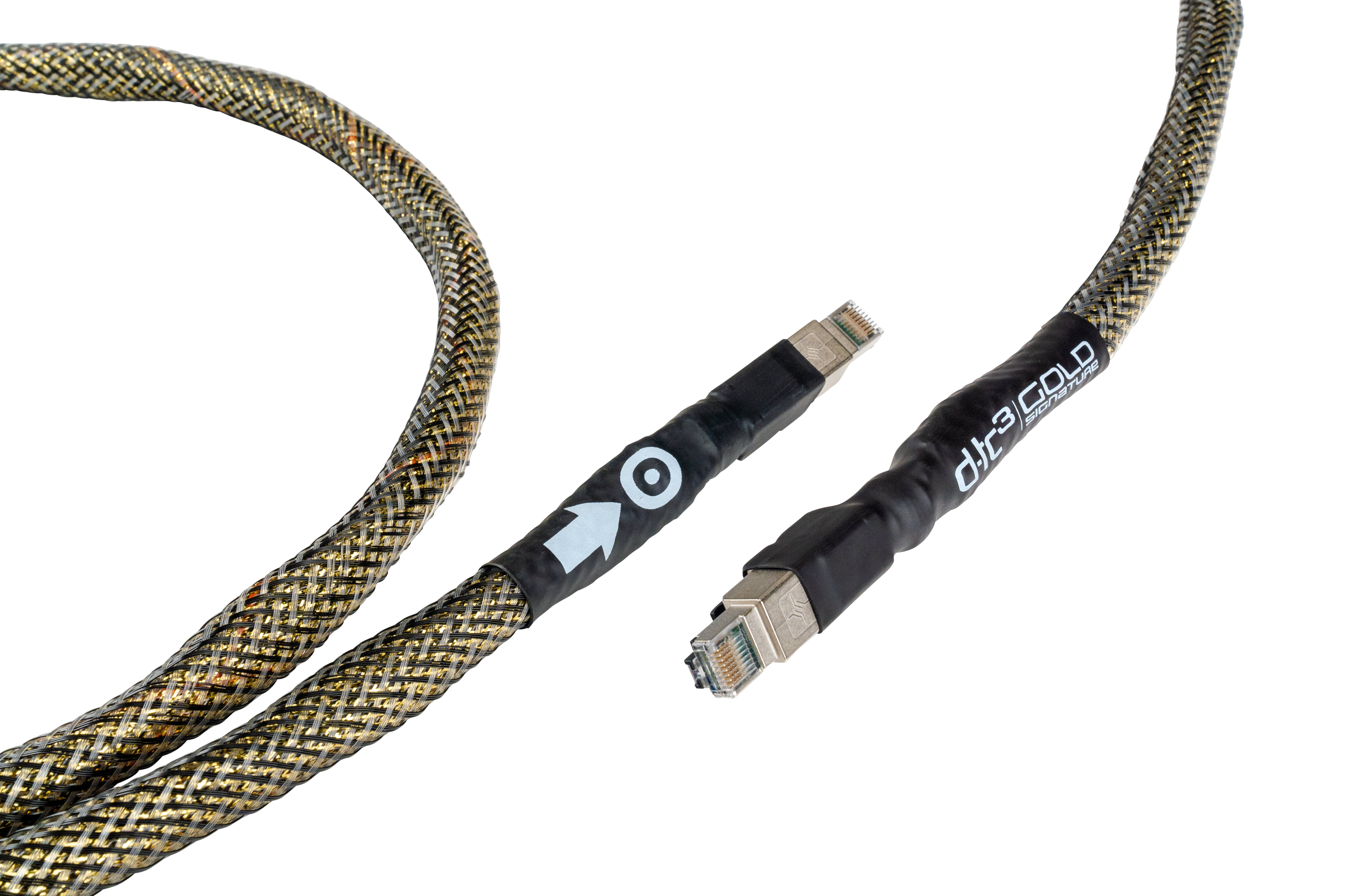 ansuz acoustics Digitalz LAN D-TC3 GOLD SIGNATURE Netzwerkkabel ansuz acoustics Digitalz LAN D-TC3 GOLD SIGNATURE Netzwerkkabel