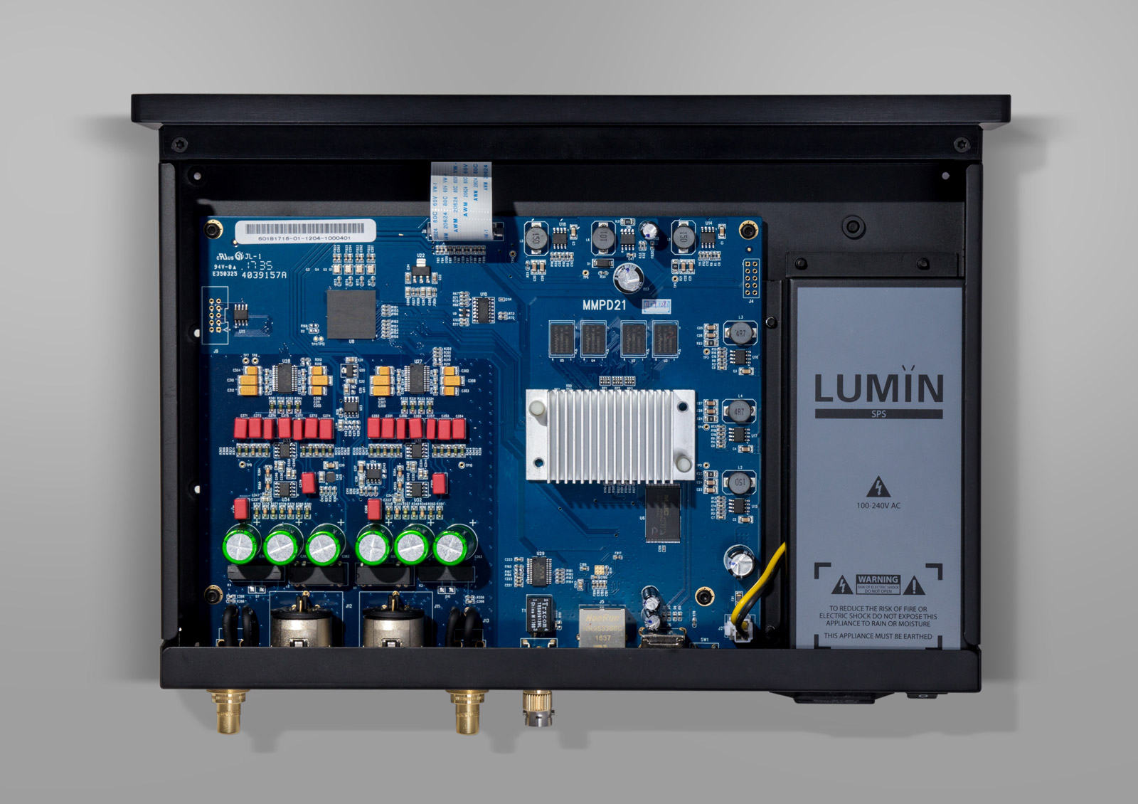 Lumin D2 Netzwerkstreamer mit DAC Schwarz Demogerät