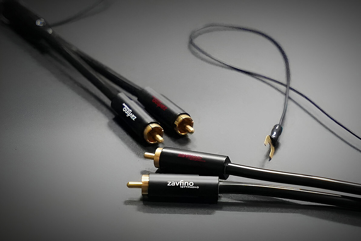 Zavfino Spirit T1 RCA auf RCA Tonarmkabel 1,5m