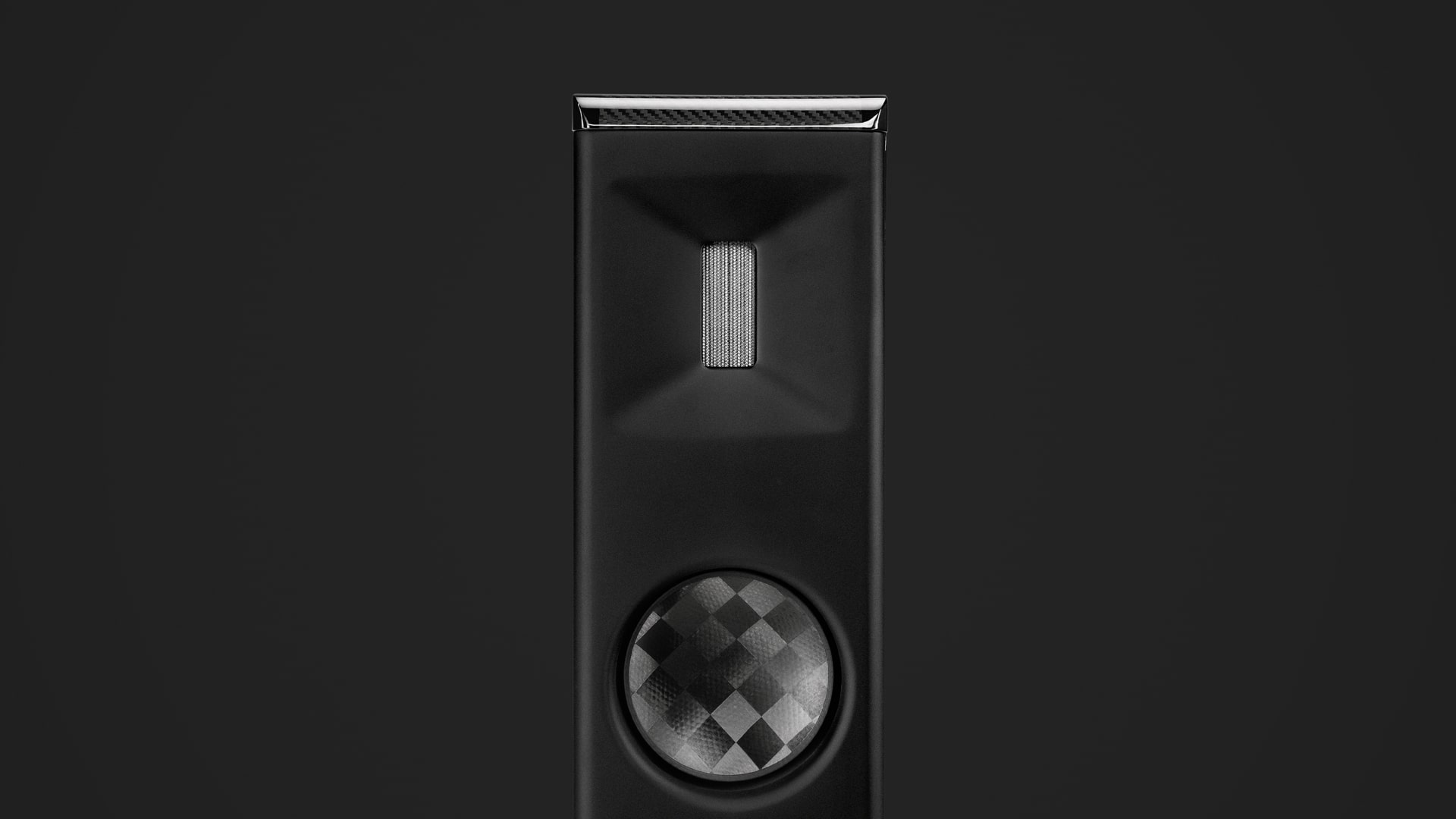 BOERRESEN-X2-BLACK_Front-TweeterMembrane_HalfClose_DBG_4K-DESKTOP-min