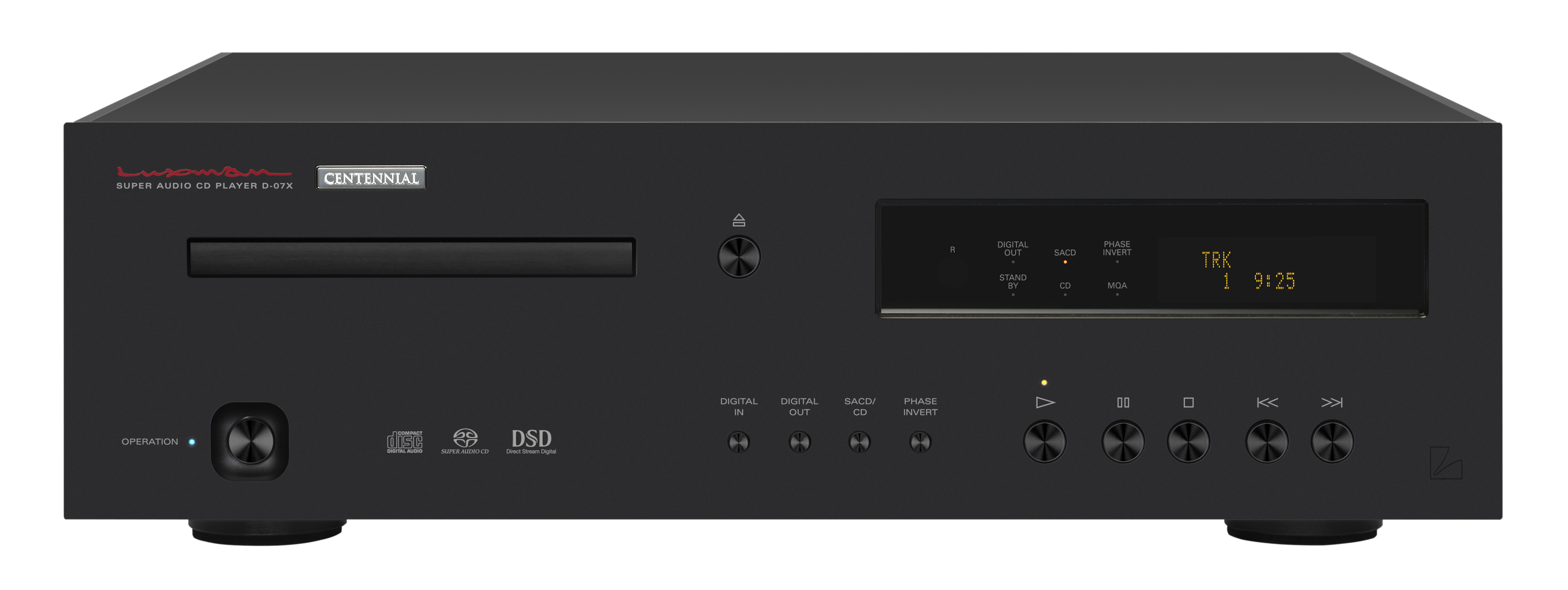 Luxman Black Edition CD-SACD-Player D-07X CENTENNIAL Luxman Black Edition CD-SACD-Player D-07X CENTENNIAL