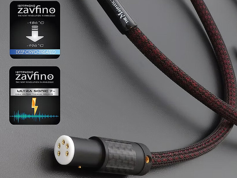 Zavfino Majestic MK2 1,5m Tonarmkabel 