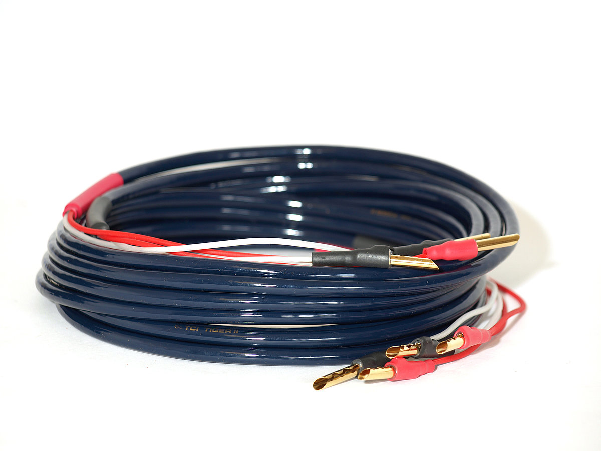 TCI Tiger II Stereo-Lautsprecherkabel (1Paar) ab 2,5m