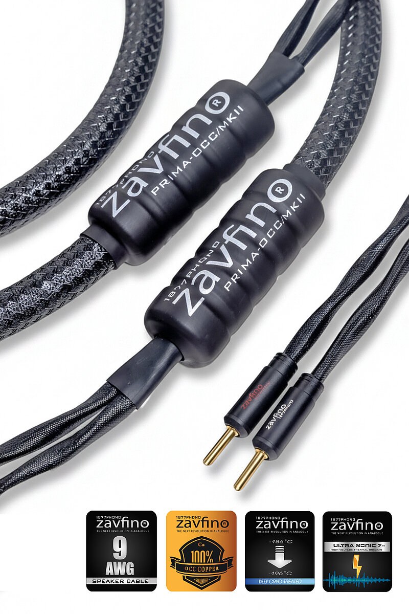 Zavfino Prima  MKII Lautsprecherkabel 