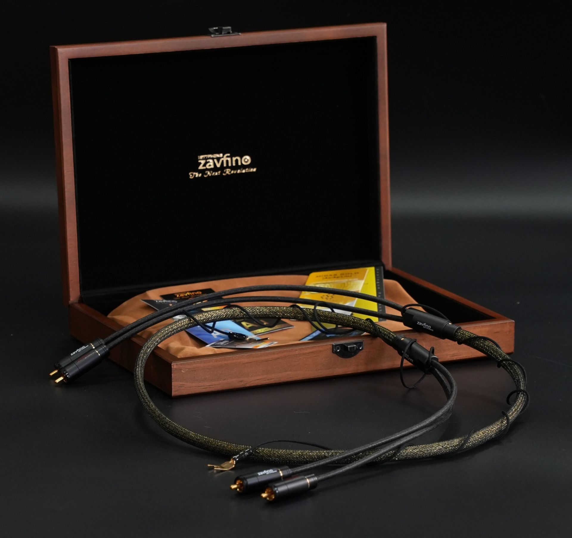 Zavfino Midas - RCA auf RCA 1,5m Tonarmkabel  