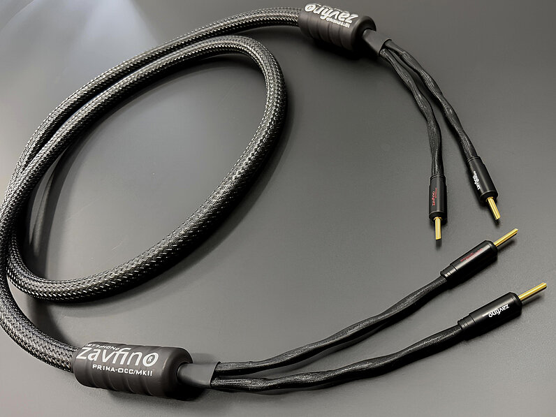 Zavfino Prima MKII 2x2,5 Meter Lautsprecherkabel Zavfino Prima MKII 2x2,5 Meter Lautsprecherkabel