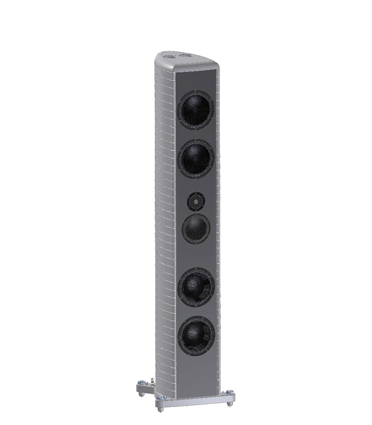 Gauder Akustik DARC 240 3-Wege Vierfachbassreflex-Lautsprecher (1Paar)