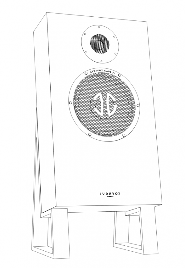 LYRAVOX KARLOS PURE - Standlautsprecher (1 Paar)