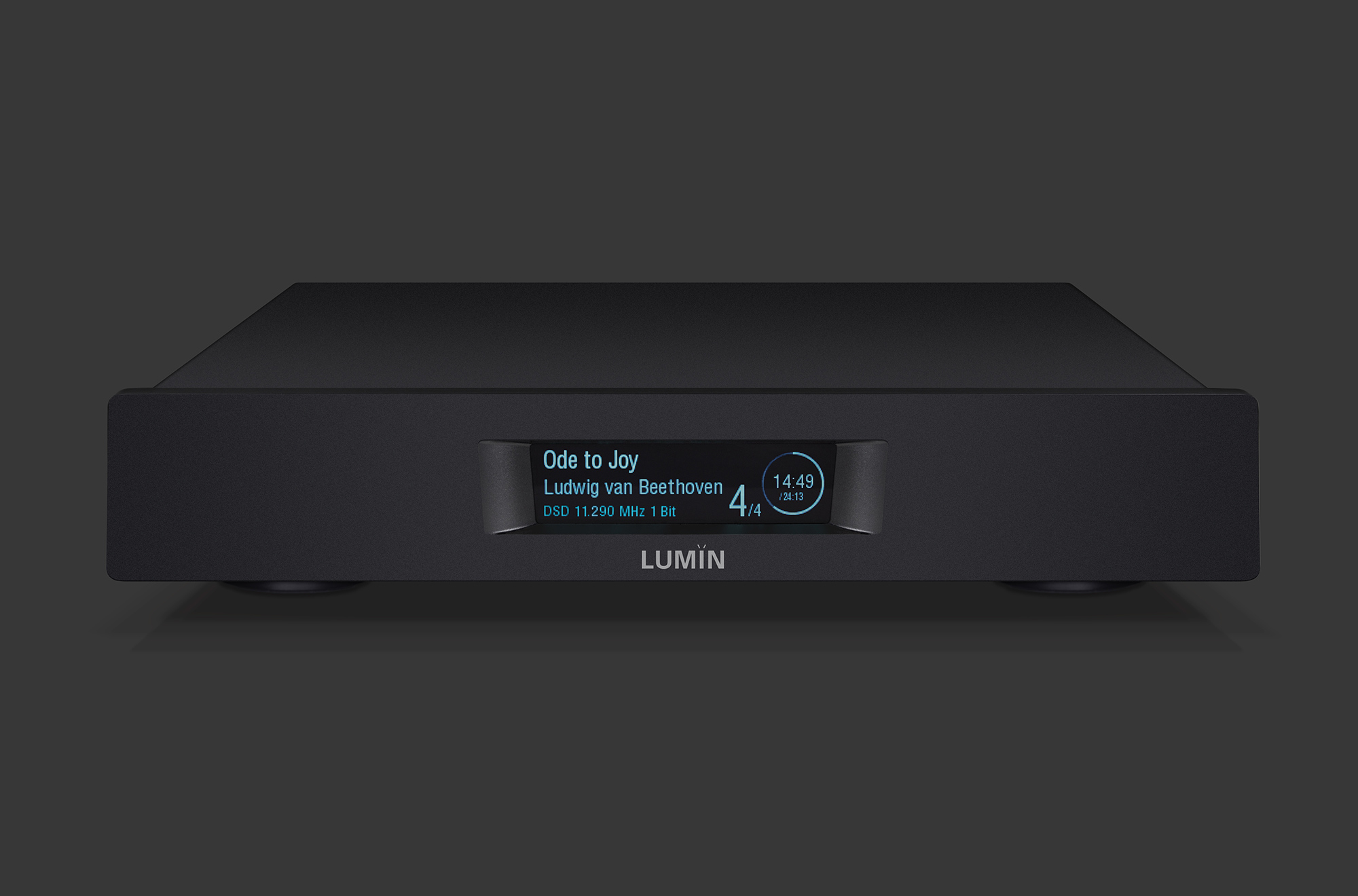 LUMIN-D3-black-front Lumin D3 Netzwerkspieler