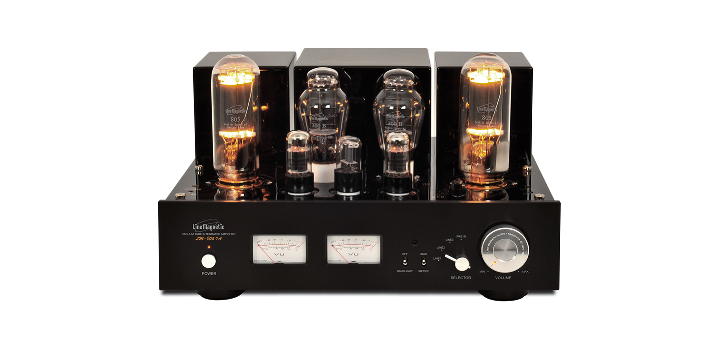 LM_805IA_front Line Magnetic LM-805IA Vollverstärker