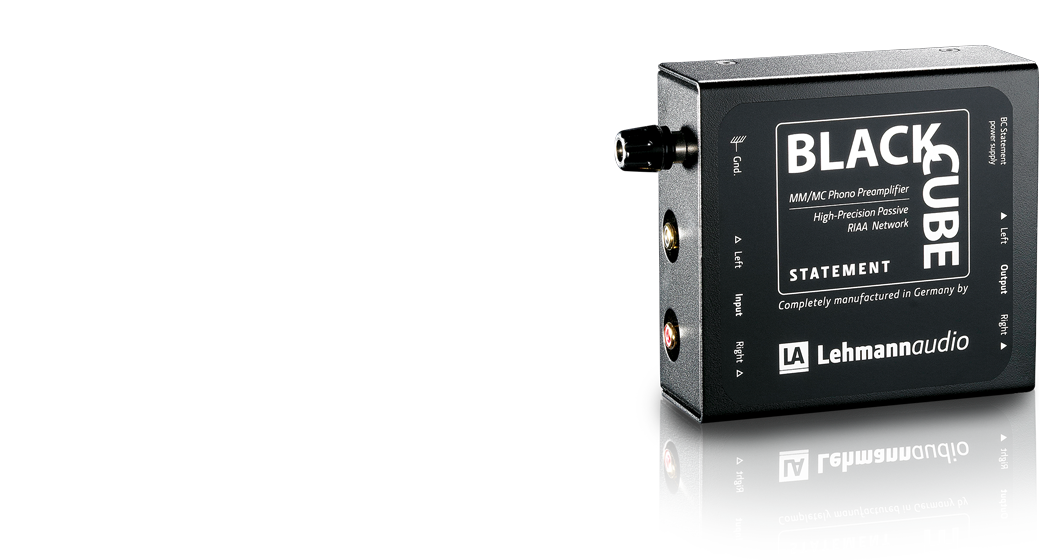 Lehmannaudio Black Cube Statement Phonoverstärker Lehmannaudio Black Cube Statement Phonoverstärker