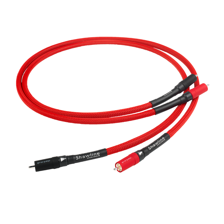 shawline-cinch_rca The Chord Company: Shawline Analog RCA-Kabel ab 0,5m/Paar