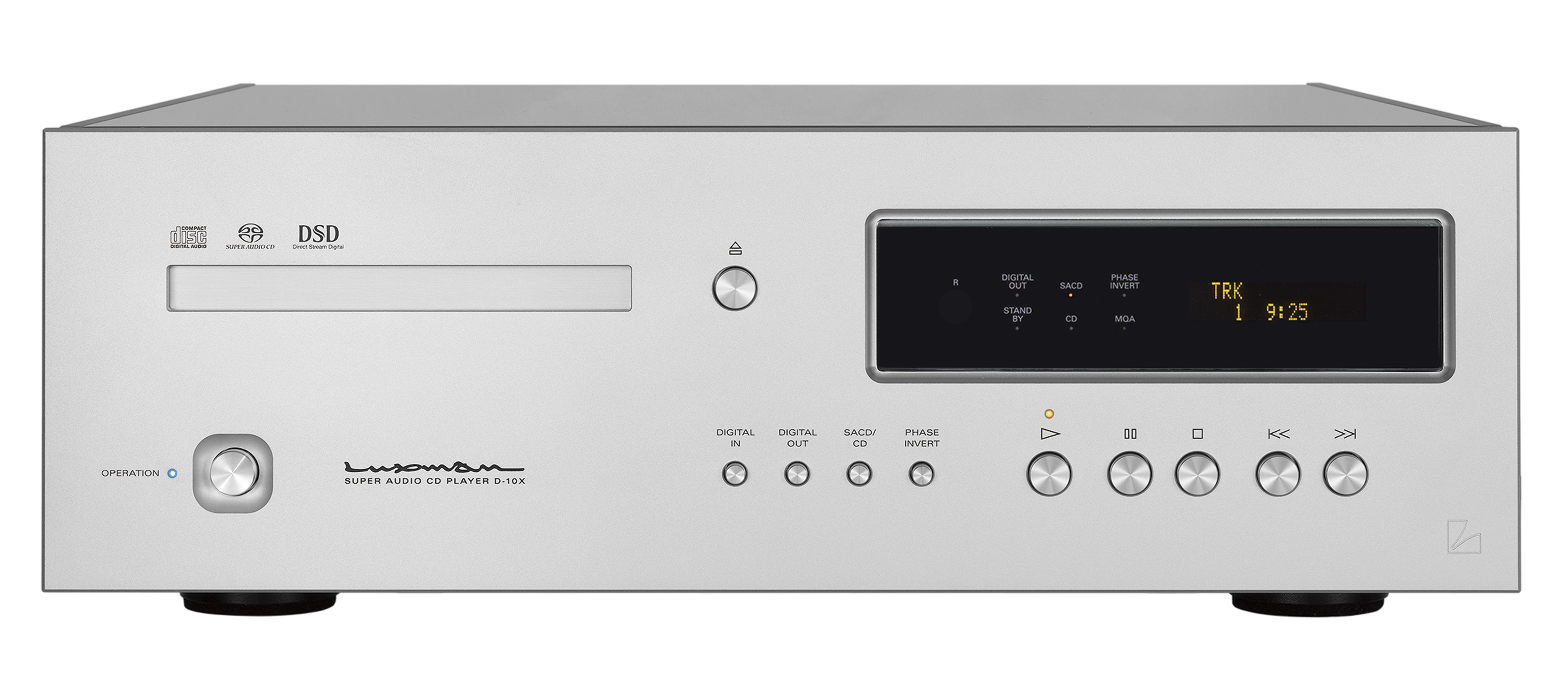 Luxman D-10x CD und SACD-Player mit MQA / DSD