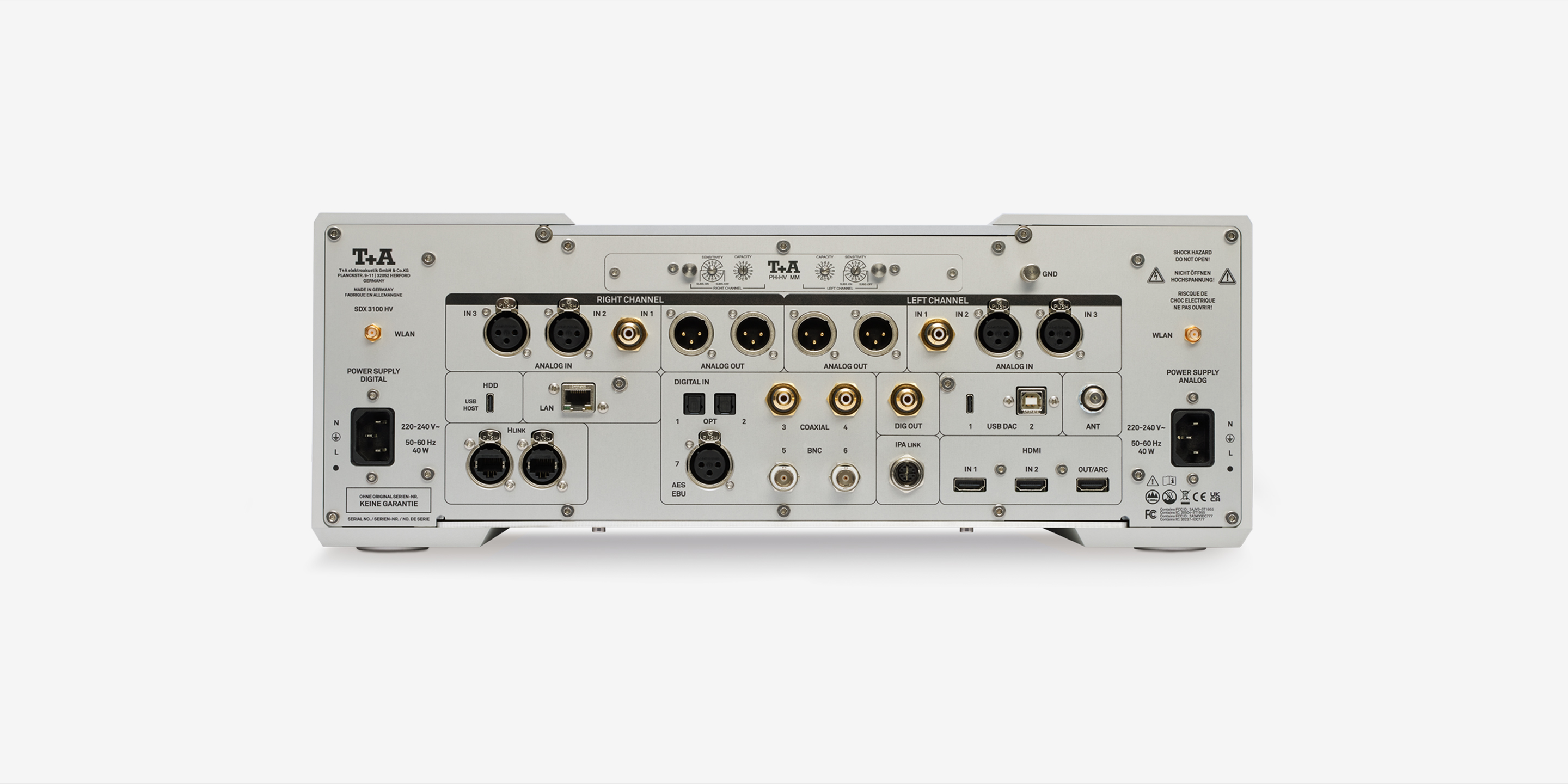 T+A SDX 3100 HV Streaming DAC Vorverstärker 