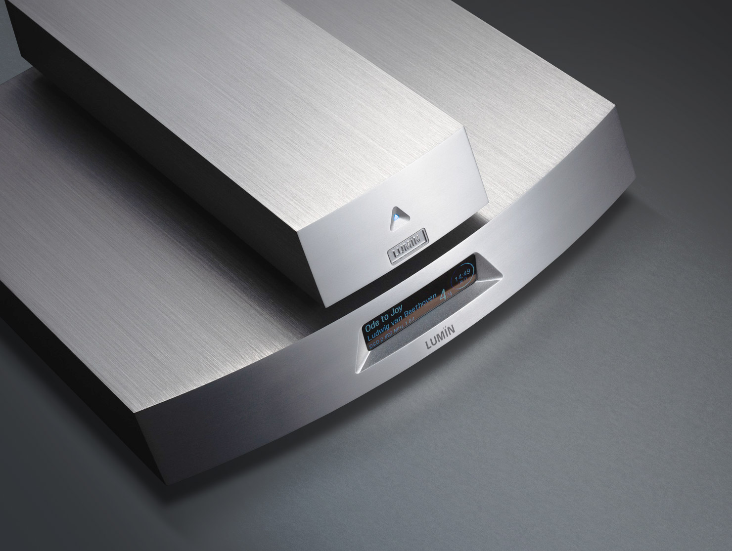 LUMIN-X1-PSU-matching Lumin U1X Netzwerkbridge / Netzwerktransport / Streamer Silber DEMO