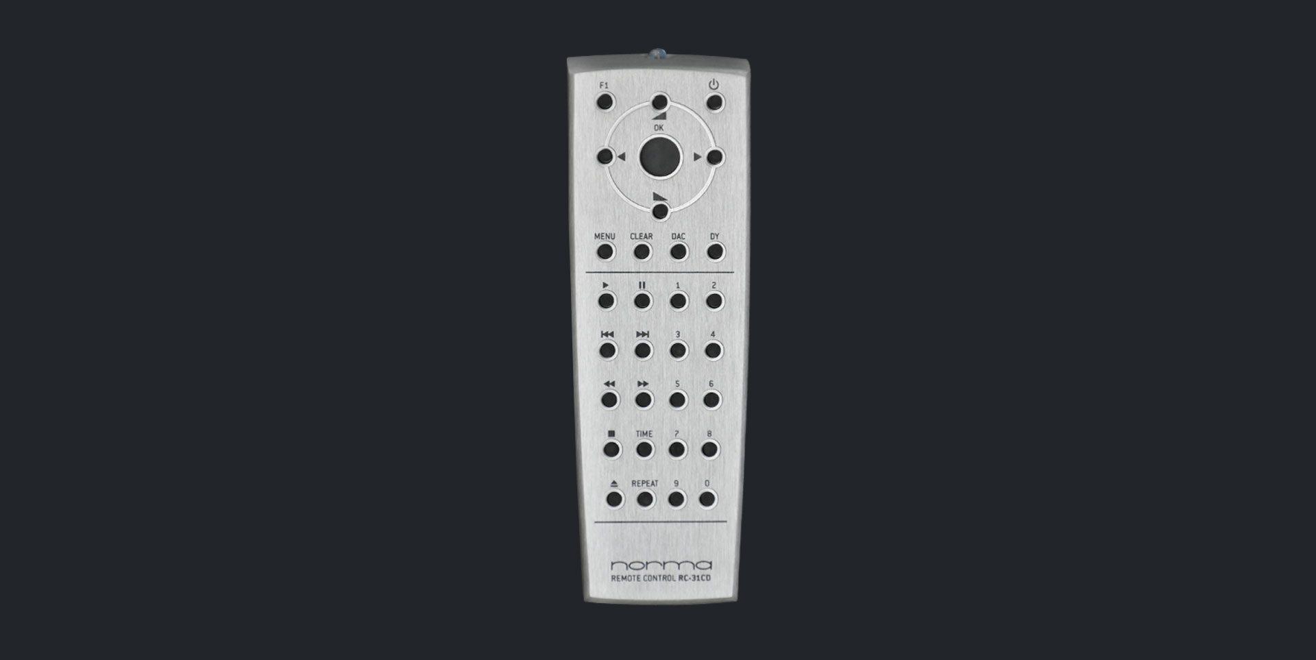 norma audio electronics RC-31 CD Fernbedienung 