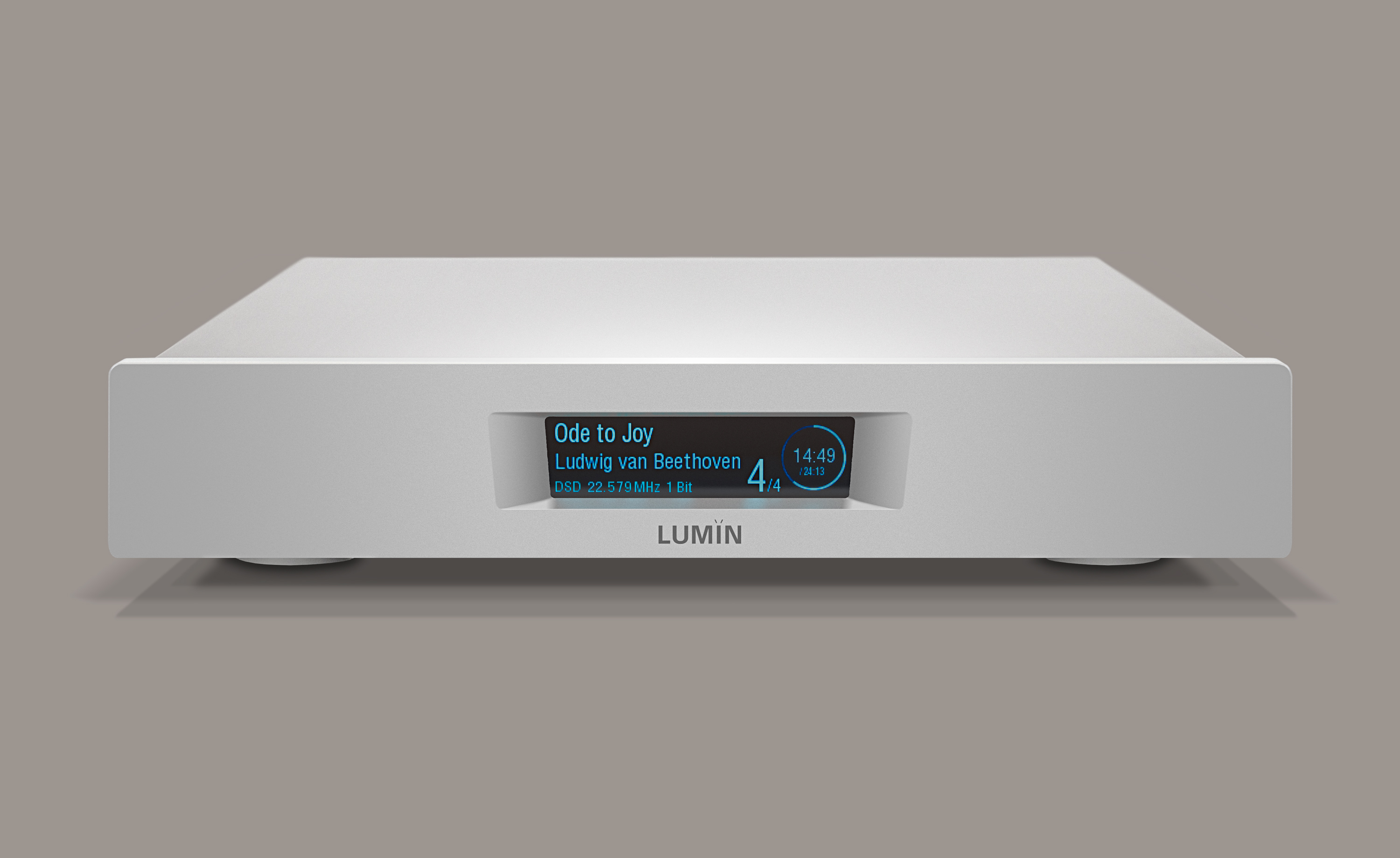 LUMIN-U2-Mini-silver-front Lumin U2 Mini Streamer / Netzwerkbridge / Netzwerktransport