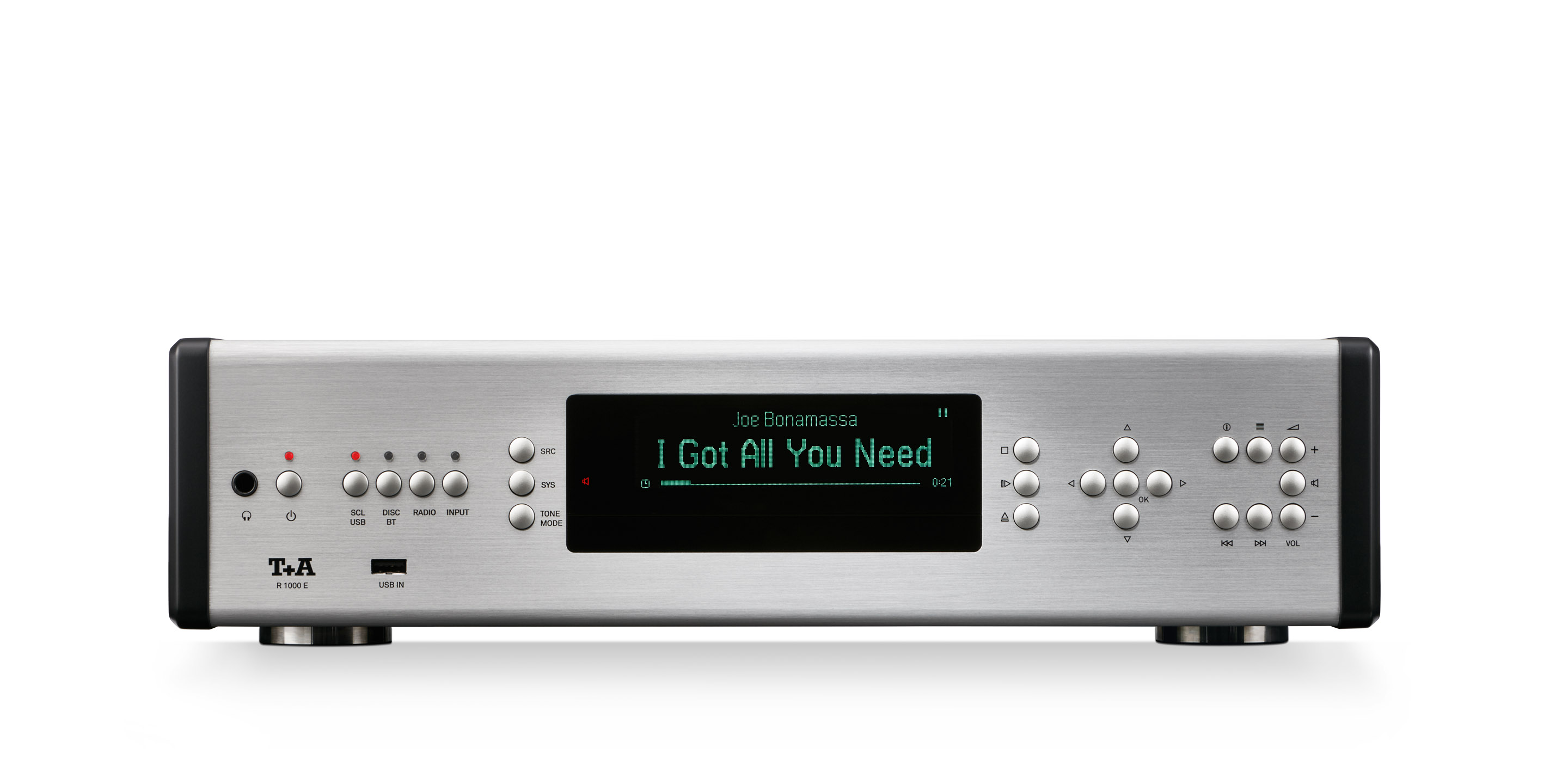 T+A R 1000 E All-in-One Vollverstärker mit Streaming und CD-Player