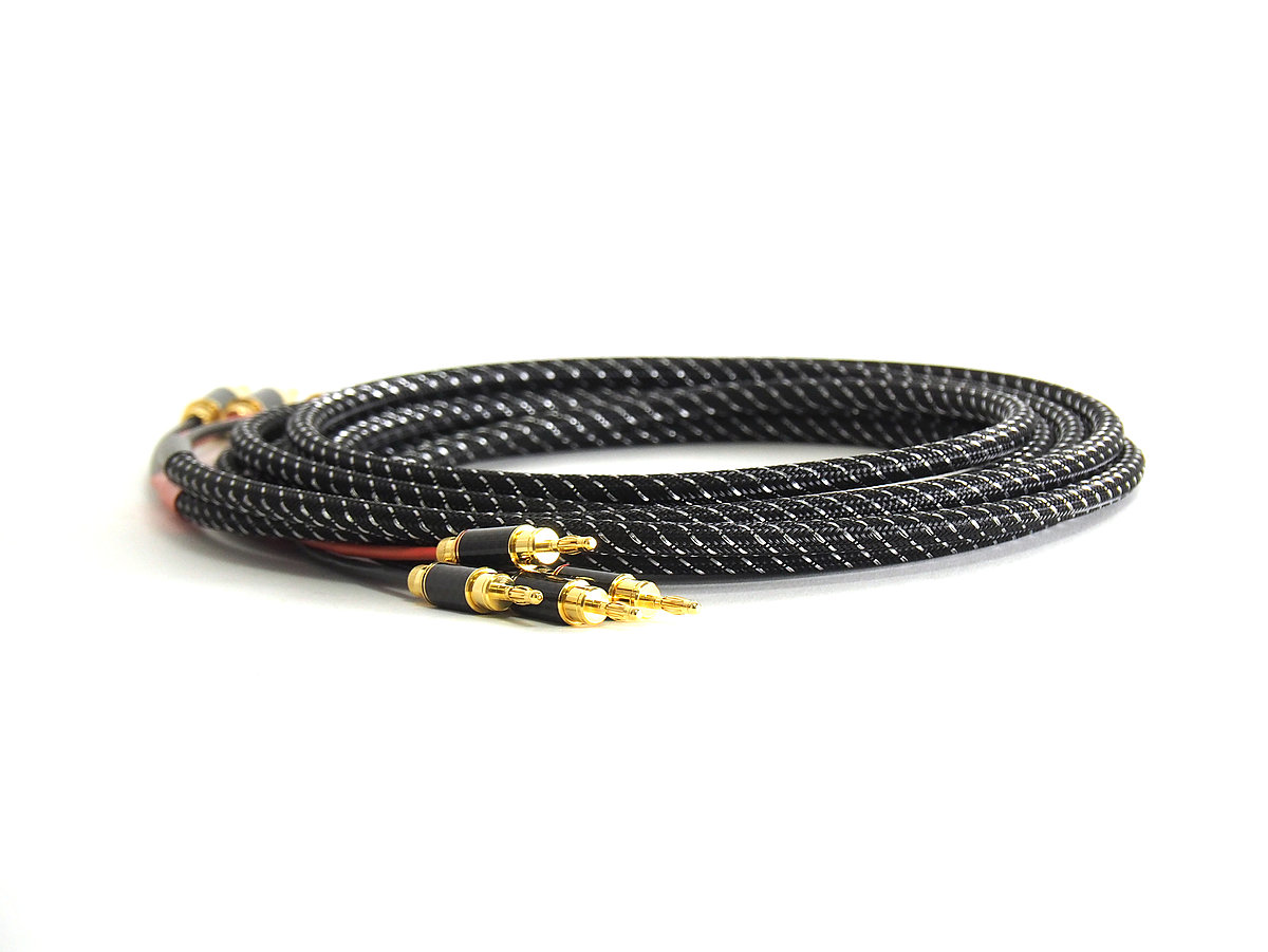 TCI Python Biwire Bi-Wiring-Kabel (1Paar) 2m