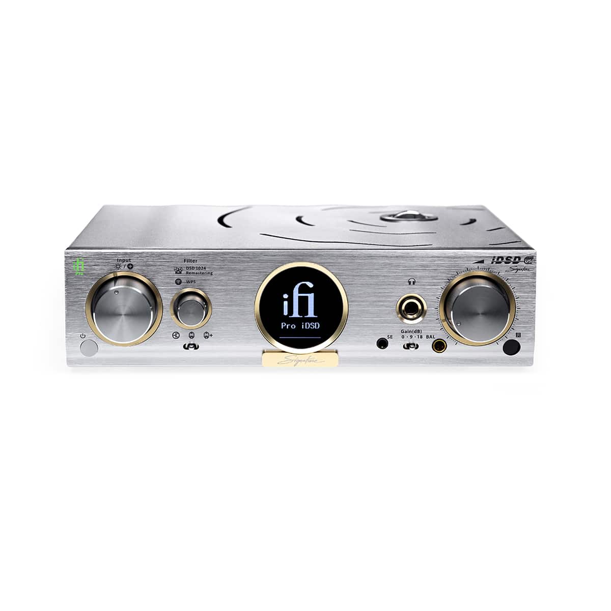 ifi audio Pro iDSD Studio – Netzwerk-Spieler/USB-D/A-Wandler mit Kopfhörerverstärker