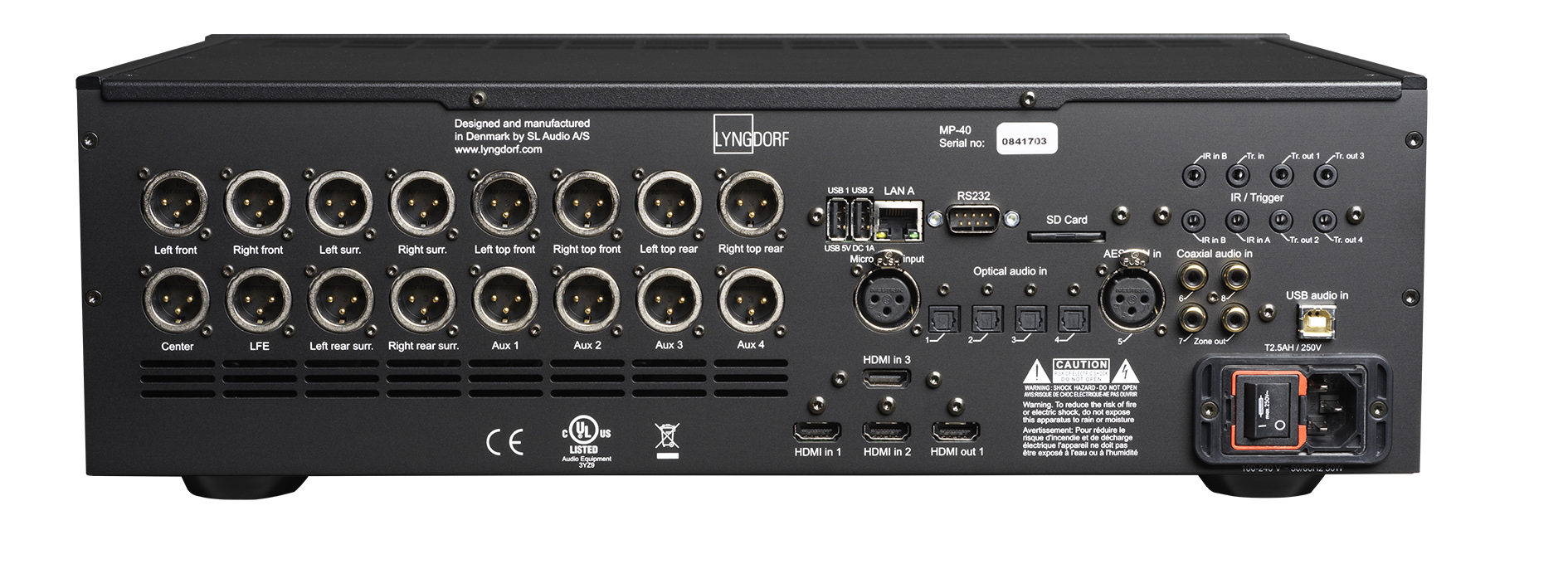 Lyngdorf MP-40 Surround-Sound-Prozessor