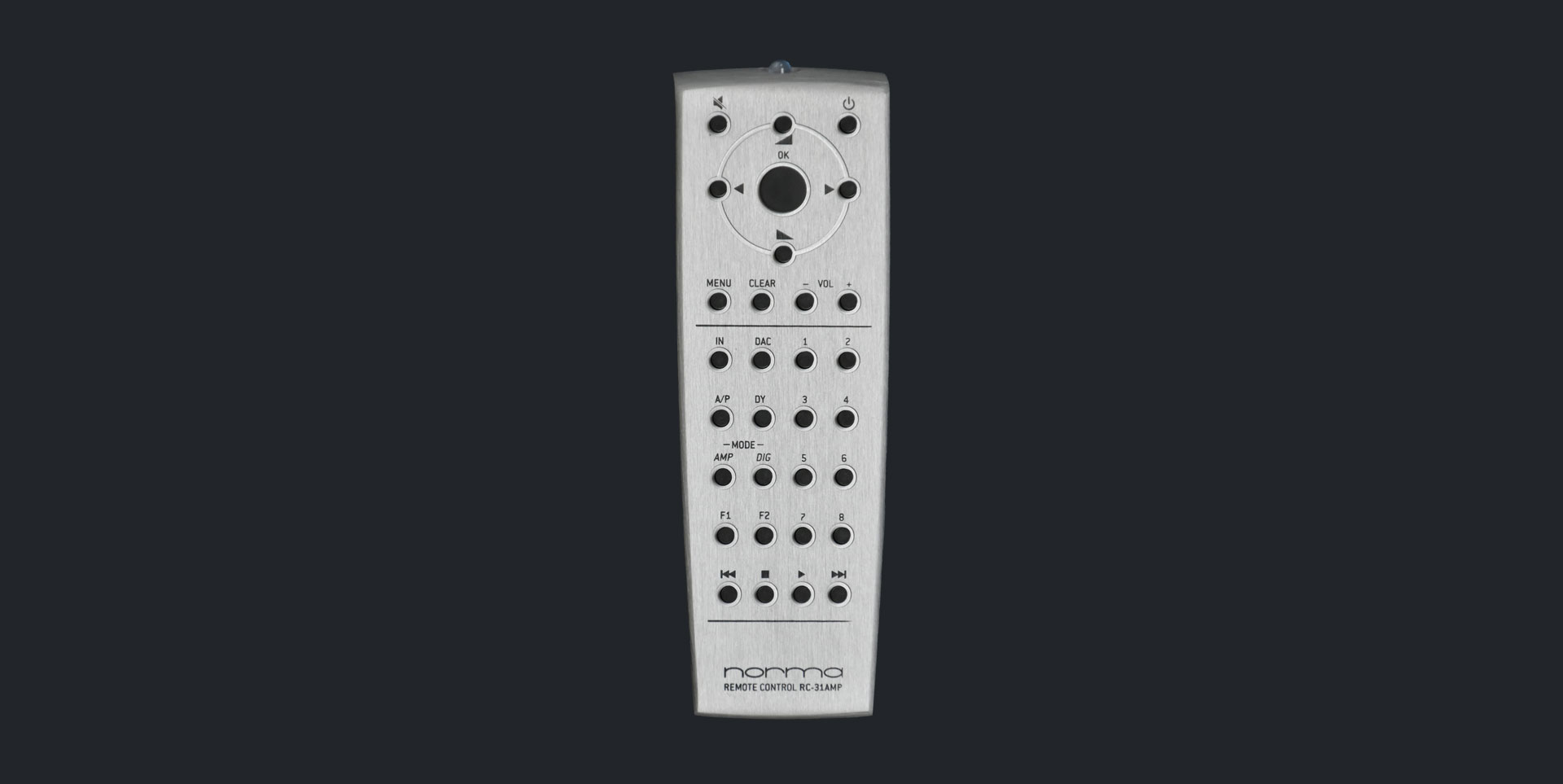 norma audio electronics RC-31 AMP Fernbedienung