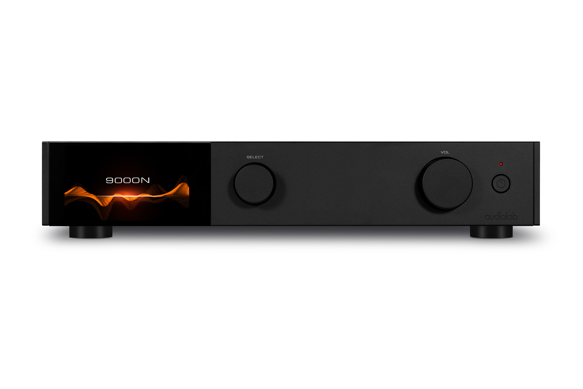 9000N-Standard-Black_front audiolab 9000N Netzwerkplayer / Streamer incl. DAC