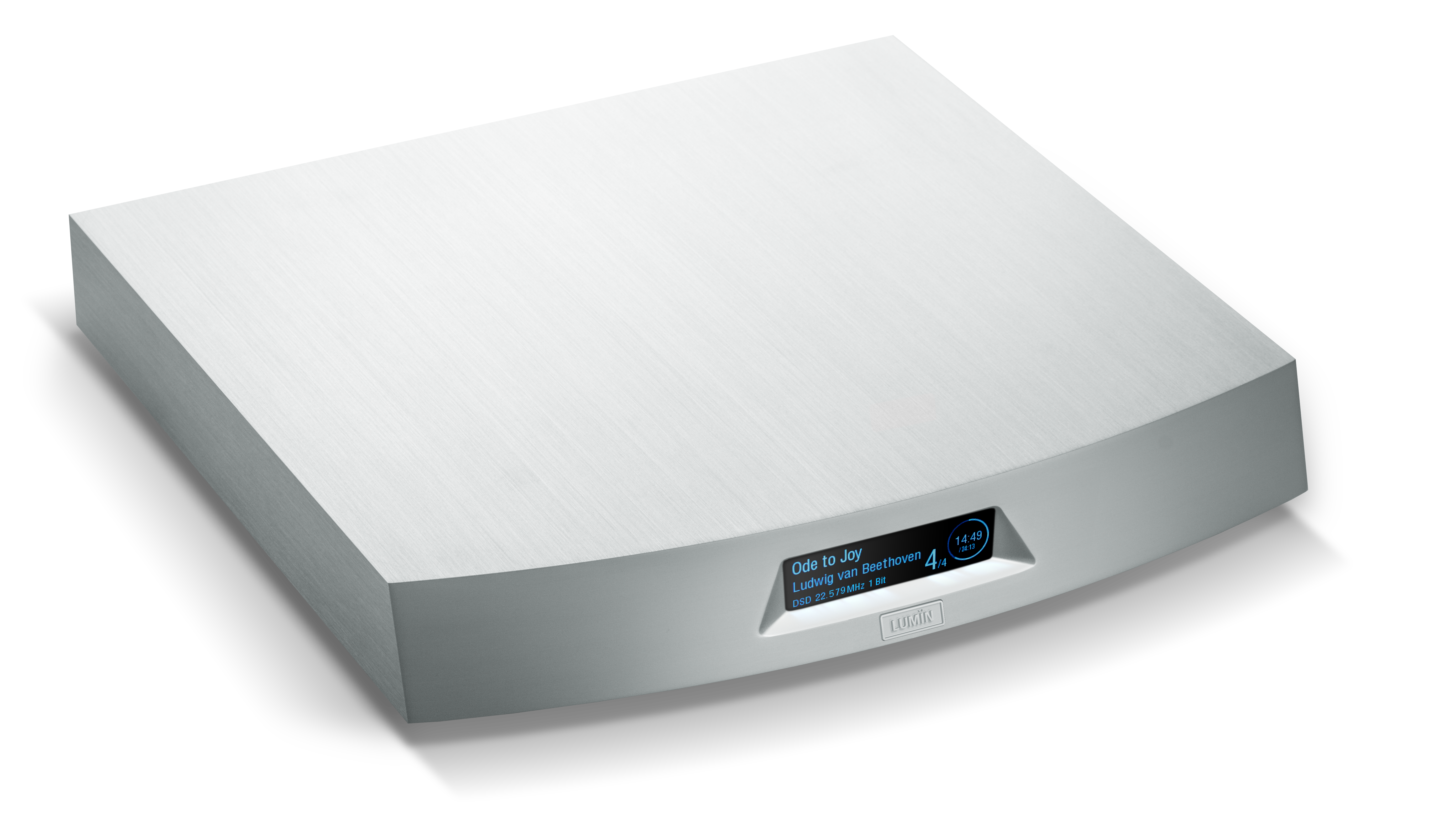 Lumin X1 Netzwerkstreamer mit DAC aus der Vorführung in Silber / gebürstet