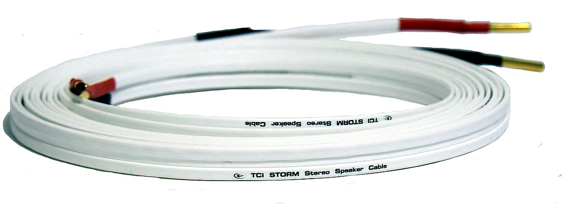 TCI Storm Stereo-Lautsprecherkabel (1Paar) ab 2m