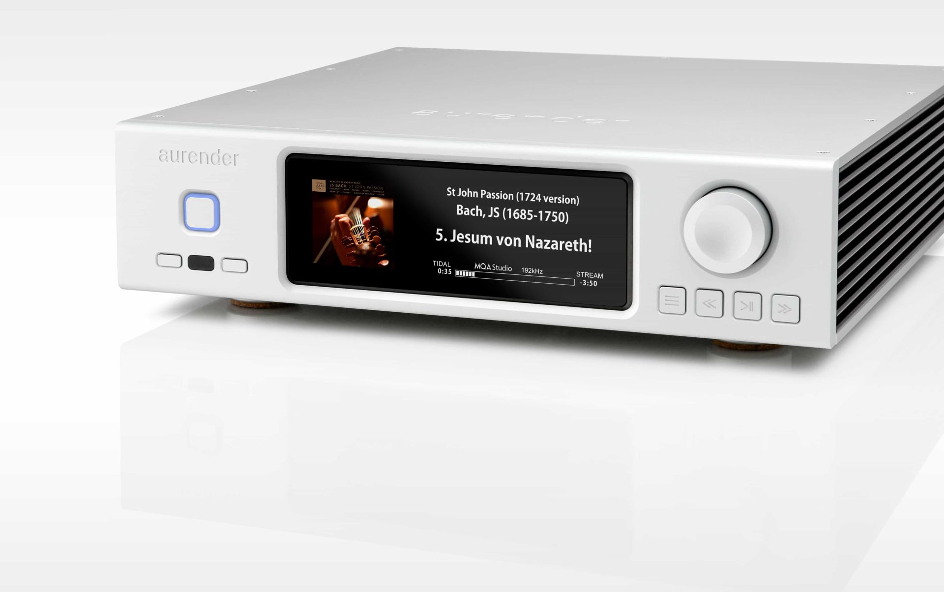 Aurender A1000 Netzwerkspieler Streamer/Server/DAC | Schwarz | SW11733.1